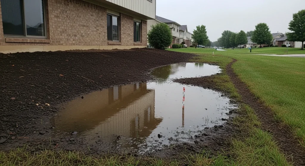 Exterior of Omaha home foundation